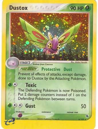 Dustox - 6/109 - Holo Rare