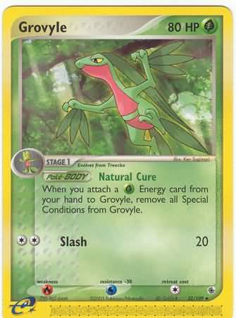 Grovyle Ex Ruby Sapphire Pokemon Trollandtoad