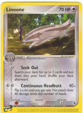 Linoone 38 109 Uncommon Linoone 38 109 Uncommon