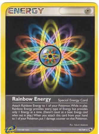Rainbow Energy 95 109 Rare Ex Ruby Sapphire Singles Rainbow Energy 95 109 Rare Ex Ruby Sapphire Singles