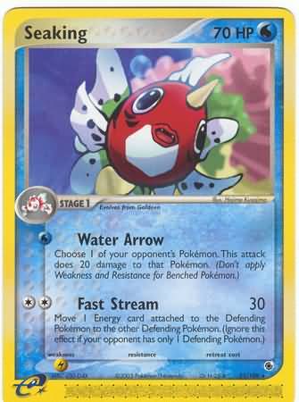 Seaking 21 109 Rare Ex Ruby Sapphire Singles Seaking 21 109 Rare Ex Ruby Sapphire Singles