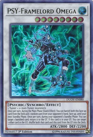 PSY Framelord Omega DUOV EN080 Ultra Rare 1st Edition