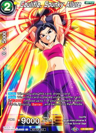 Caulifla Spunky Allure P 180 Promo Other Dragon Ball Super Promos Caulifla Spunky Allure P 180 Promo Other Dragon Ball Super Promos