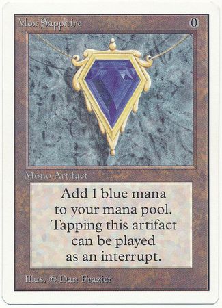 Mox Sapphire - Unlimited - Magic | TrollAndToad