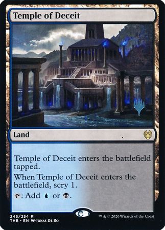 Temple of Deceit 245 254 Silver Stamped Temple of Deceit 245 254 Silver Stamped