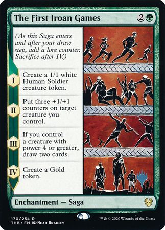 The First Iroan Games 170 254 Silver Stamped The First Iroan Games 170 254 Silver Stamped