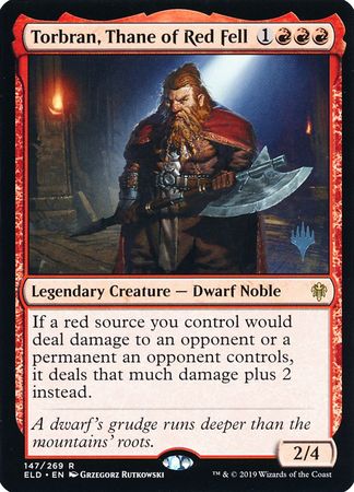 Torbran Thane of Red Fell 147 269 Silver Stamped Throne of Eldraine Silver Stamped Non Foil Singles Torbran Thane of Red Fell 147 269 Silver Stamped Throne of Eldraine Silver Stamped Non Foil Singles