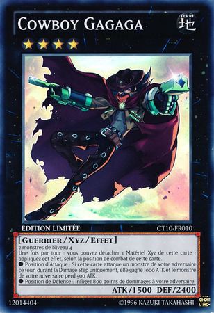 Cowboy Gagaga CT10 FR010 Super Rare Cowboy Gagaga CT10 FR010 Super Rare