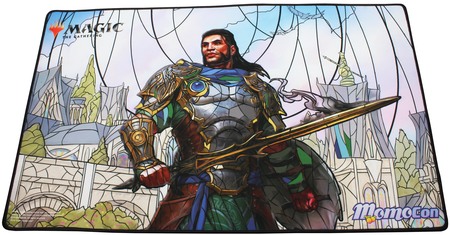 MTG Gideon Stained Glass Playmat Momocon Gamermats Playmats MTG Gideon Stained Glass Playmat Momocon Gamermats Playmats