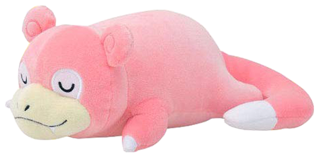 Slowpoke Sleeping Mofu Mofu Udemakura Yadon Poke Plush | TrollAndToad