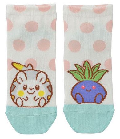 Togedemaru Oddish Socks 23 25 cm Pokemon Center 299297 Official Pokemon Plushes Toys Apparel Togedemaru Oddish Socks 23 25 cm Pokemon Center 299297 Official Pokemon Plushes Toys Apparel
