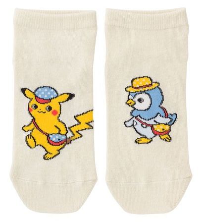Pikachu Piplup Leisurely Walk Socks 23 25 cm Pokemon Center 297538 Official Pokemon Plushes Toys Apparel Pikachu Piplup Leisurely Walk Socks 23 25 cm Pokemon Center 297538 Official Pokemon Plushes Toys Apparel