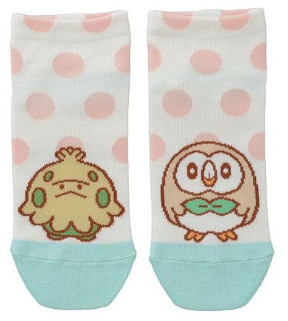Shroomish Rowlet Socks 23 25 cm Pokemon Center 299327 Official Pokemon Plushes Toys Apparel Shroomish Rowlet Socks 23 25 cm Pokemon Center 299327 Official Pokemon Plushes Toys Apparel