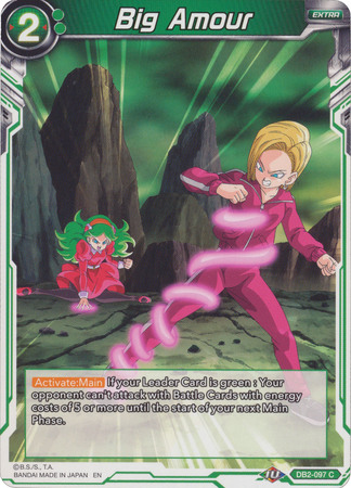 Big Amour DB2 097 Common Draft Box 5 Divine Multiverse Singles Big Amour DB2 097 Common Draft Box 5 Divine Multiverse Singles
