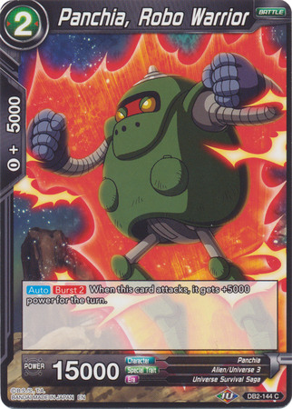 Panchia Robo Warrior DB2 144 Common Panchia Robo Warrior DB2 144 Common
