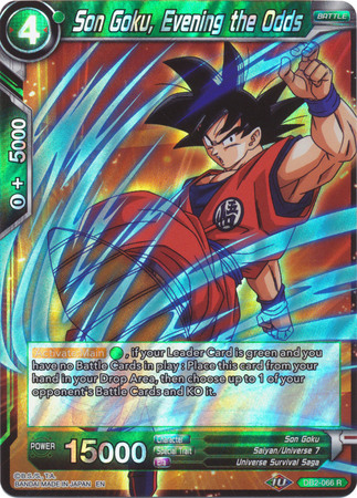 Son Goku, Evening the Odds - Dragonball Super TCG | TrollAndToad