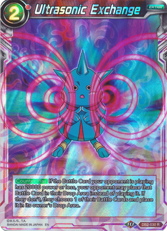 Ultrasonic Exchange DB2 030 Rare Draft Box 5 Divine Multiverse Singles Ultrasonic Exchange DB2 030 Rare Draft Box 5 Divine Multiverse Singles