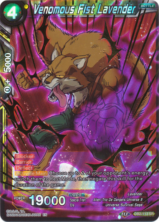 Venomous Fist Lavender DB2 113 Super Rare Draft Box 5 Divine Multiverse Singles Venomous Fist Lavender DB2 113 Super Rare Draft Box 5 Divine Multiverse Singles