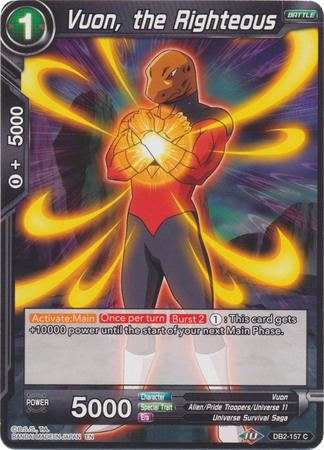 Vuon the Righteous DB2 157 Common Draft Box 5 Divine Multiverse Singles Vuon the Righteous DB2 157 Common Draft Box 5 Divine Multiverse Singles