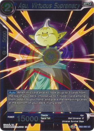 Agu Virtuous Supremacy DB2 060 Foil Uncommon Draft Box 5 Divine Multiverse Foil Singles Agu Virtuous Supremacy DB2 060 Foil Uncommon Draft Box 5 Divine Multiverse Foil Singles