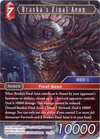 Braska s Final Aeon 11 015L Legend Braska s Final Aeon 11 015L Legend