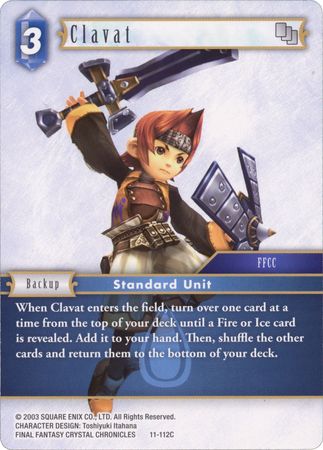 Clavat 11 112C Common Opus XI Collection Soldier s Return Singles Clavat 11 112C Common Opus XI Collection Soldier s Return Singles