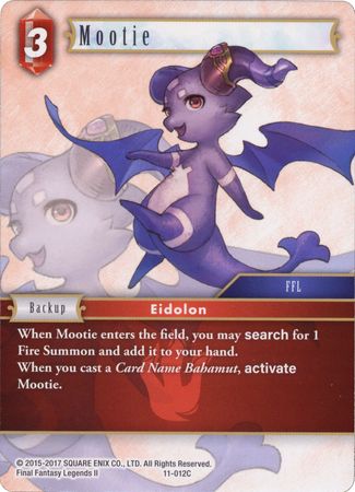 Mootie 11 012C Common Mootie 11 012C Common