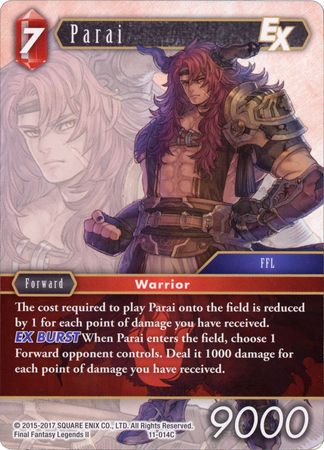 Parai EX 11 014C Common Opus XI Collection Soldier s Return Singles Parai EX 11 014C Common Opus XI Collection Soldier s Return Singles