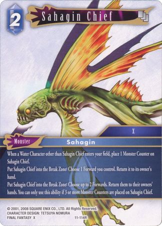 Sahagin Chief 11 114R Rare Opus XI Collection Soldier s Return Singles Sahagin Chief 11 114R Rare Opus XI Collection Soldier s Return Singles