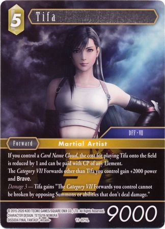 Tifa 11 071L Legend Tifa 11 071L Legend
