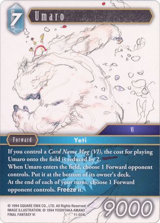 Umaro 11 024L Legend Umaro 11 024L Legend
