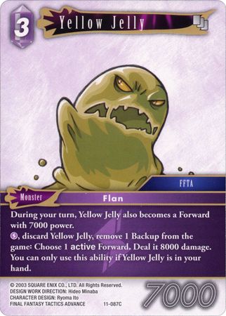 Yellow Jelly 11 087C Common Opus XI Collection Soldier s Return Singles Yellow Jelly 11 087C Common Opus XI Collection Soldier s Return Singles