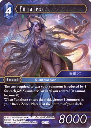 Yunalesca 11 123R Hero Yunalesca 11 123R Hero