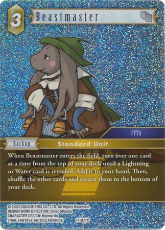 Beastmaster 11 077C Common Foil Beastmaster 11 077C Common Foil