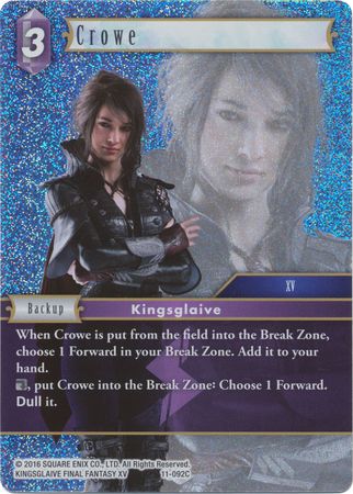 Crowe 11 092C Common Foil Opus XI Collection Soldier s Return Foil Singles Crowe 11 092C Common Foil Opus XI Collection Soldier s Return Foil Singles