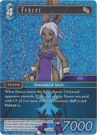 Fencer 11 038C Common Foil Opus XI Collection Soldier s Return Foil Singles Fencer 11 038C Common Foil Opus XI Collection Soldier s Return Foil Singles