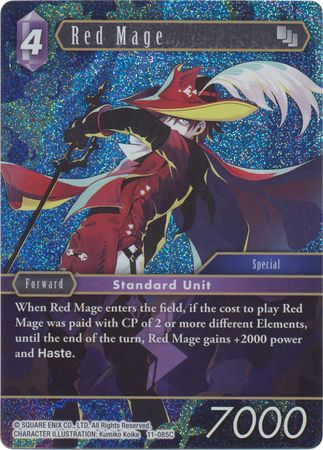 Red Mage 11 085C Common Foil Red Mage 11 085C Common Foil