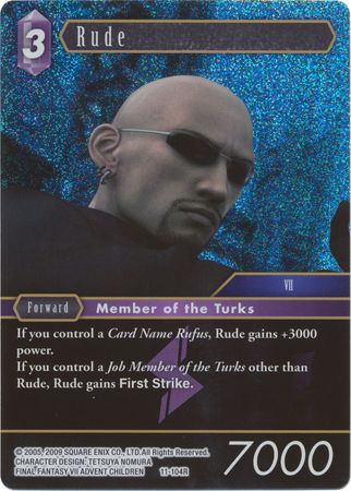 Rude 11 104R Rare Foil Opus XI Collection Soldier s Return Foil Singles Rude 11 104R Rare Foil Opus XI Collection Soldier s Return Foil Singles