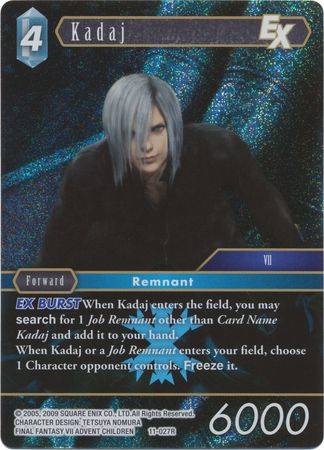 Kadaj 11 027R Rare Foil Kadaj 11 027R Rare Foil