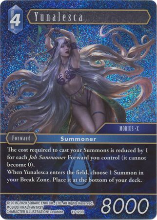 Yunalesca 11 123R Hero Foil Opus XI Collection Soldier s Return Foil Singles Yunalesca 11 123R Hero Foil Opus XI Collection Soldier s Return Foil Singles