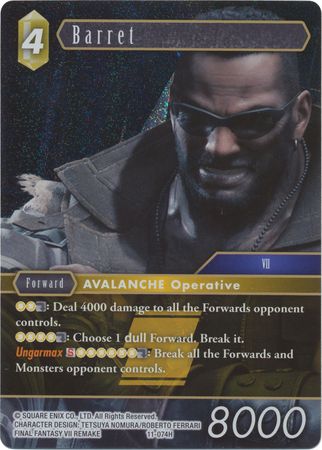 Barret 11 074H Hero Foil Opus XI Collection Soldier s Return Foil Singles Barret 11 074H Hero Foil Opus XI Collection Soldier s Return Foil Singles