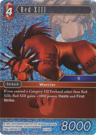 Red XIII 11 132S Starter Foil Red XIII 11 132S Starter Foil