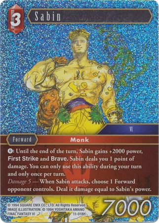 Sabin 11 018H Hero Foil Sabin 11 018H Hero Foil