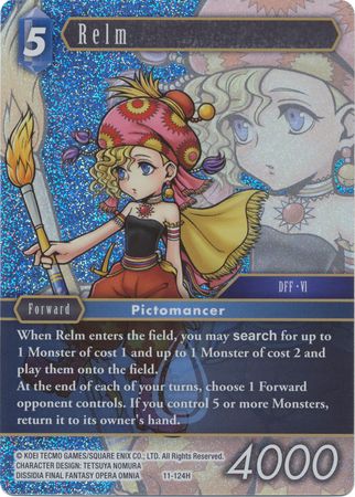 Relm 11 124H Hero Foil Opus XI Collection Soldier s Return Foil Singles Relm 11 124H Hero Foil Opus XI Collection Soldier s Return Foil Singles