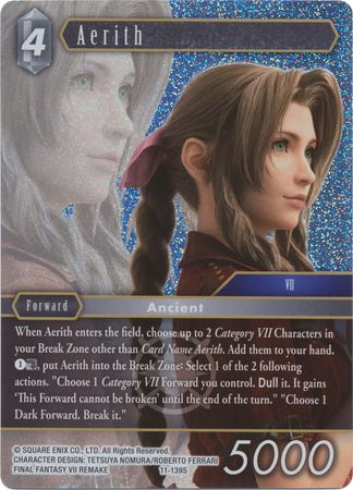 Aerith 11 139S Starter Foil Opus XI Collection Soldier s Return Foil Singles Aerith 11 139S Starter Foil Opus XI Collection Soldier s Return Foil Singles