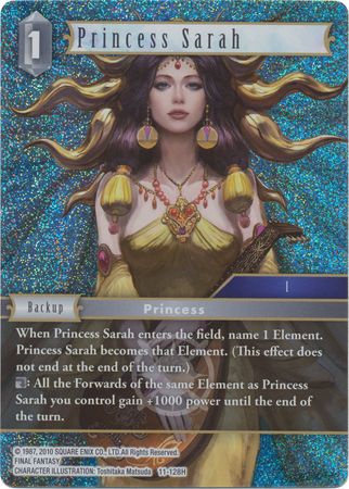 Princess Sarah 11 128H Hero Foil Opus XI Collection Soldier s Return Foil Singles Princess Sarah 11 128H Hero Foil Opus XI Collection Soldier s Return Foil Singles
