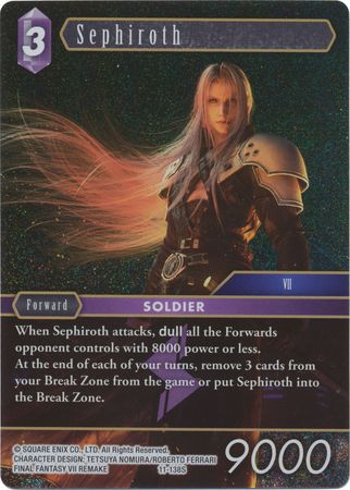 Sephiroth 11 138S Starter Foil Opus XI Collection Soldier s Return Foil Singles Sephiroth 11 138S Starter Foil Opus XI Collection Soldier s Return Foil Singles