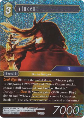 Vincent 11 135S Starter Foil Opus XI Collection Soldier s Return Foil Singles Vincent 11 135S Starter Foil Opus XI Collection Soldier s Return Foil Singles