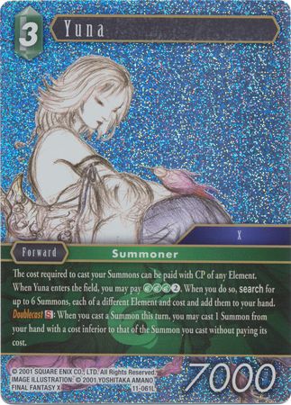 Yuna 11 061L Legend Foil Opus XI Collection Soldier s Return Foil Singles Yuna 11 061L Legend Foil Opus XI Collection Soldier s Return Foil Singles