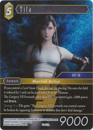 Tifa 11 071L Legend Foil Opus XI Collection Soldier s Return Foil Singles Tifa 11 071L Legend Foil Opus XI Collection Soldier s Return Foil Singles